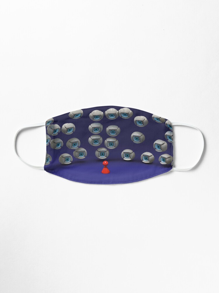 Alternate view of all eyes on me Mask