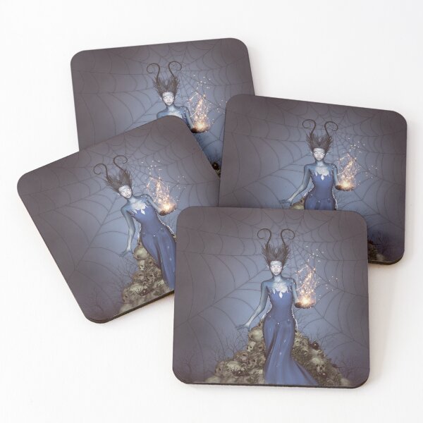 Item preview, Wonderful dark fairy with skulls designed and sold by nicky2342.