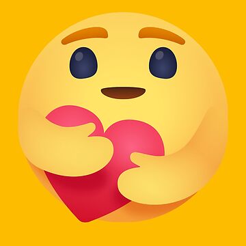 Artwork thumbnail, Facebook Care Emoji Reaction by Hipstorium