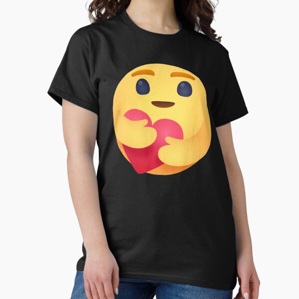 Artikel-Vorschau von Facebook Care Emoji-Reaktion, designt und verkauft von Hipstorium.