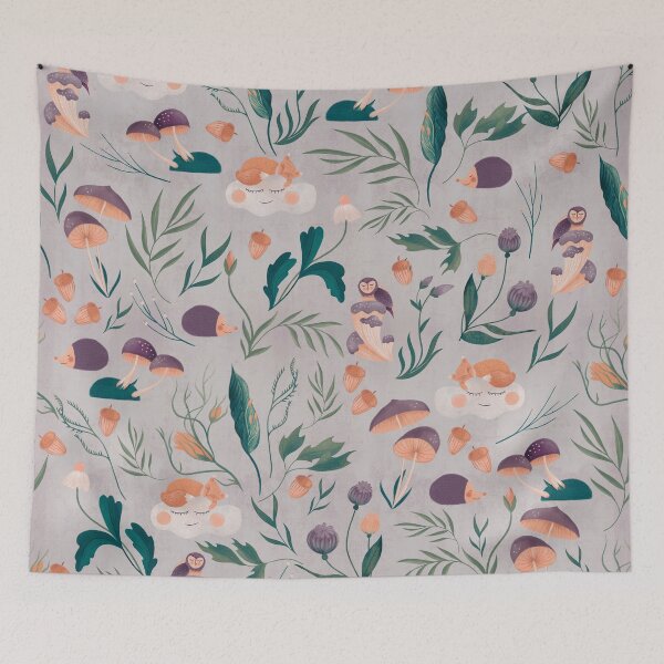 Item preview, Whimsical forest designed and sold by PatternCreator.