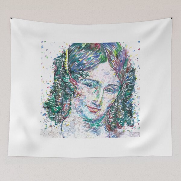 Item preview, MARY SHELLEY watercolor portrait.2 designed and sold by lautir.