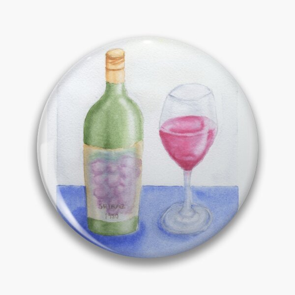 Item preview, Shiraz Wine & Glass designed and sold by Kathryn Price.