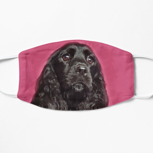 English Cocker Spaniel Dog Digital Art Mask
