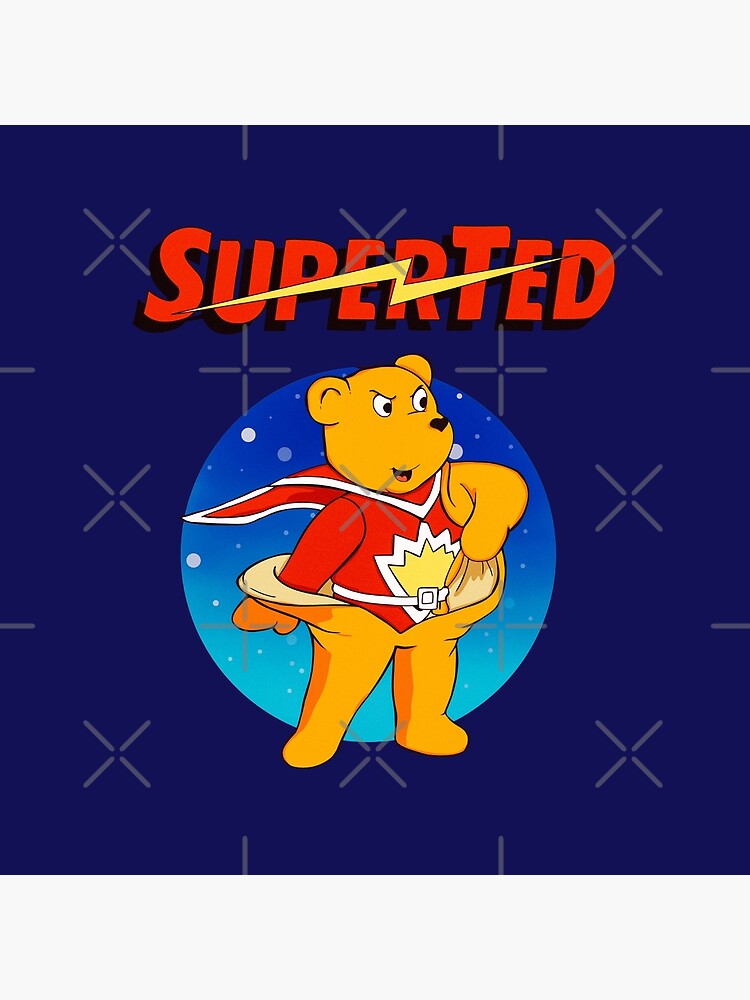 Superted the retro teddy bear by MimieTrouvetou