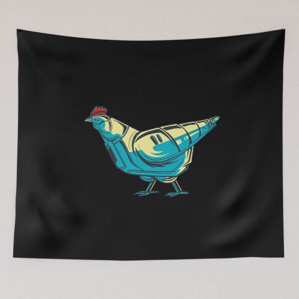 Item preview, Robot chicken, rooster, chicken designed and sold by DerSenat.