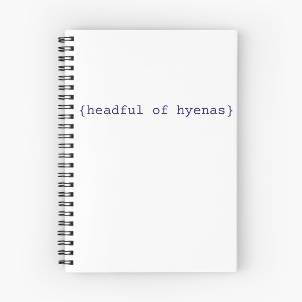 Item preview, {headful of hyenas} designed and sold by jessaminekal.