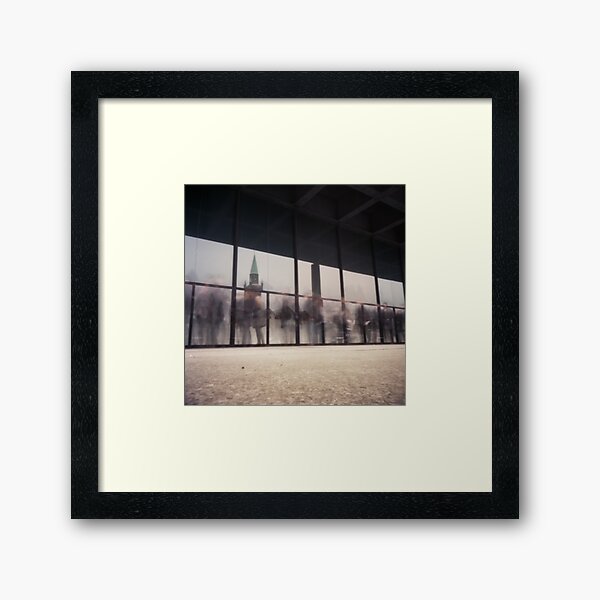 queue Framed Art Print
