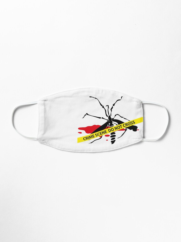 Alternate view of Crime scene mosquito Mask
