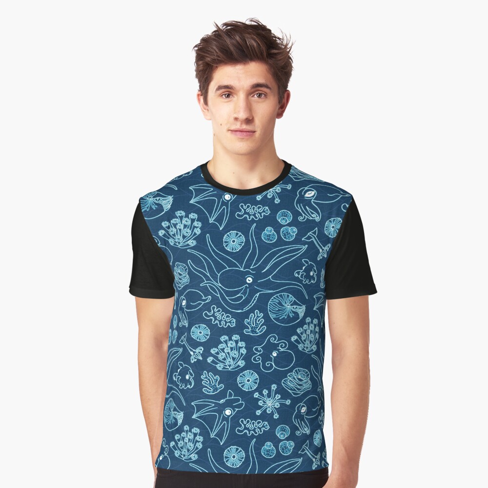 Vista previa del artículo con la obra «Camiseta gráfica», diseñado y vendido por miavaldez.