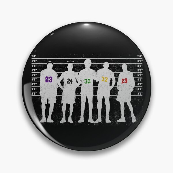 Item preview, The G.O.A.T. Lineup - Lebron,Kobe,Bird,Magic,MJ - negativ designed and sold by COURT-VISION.