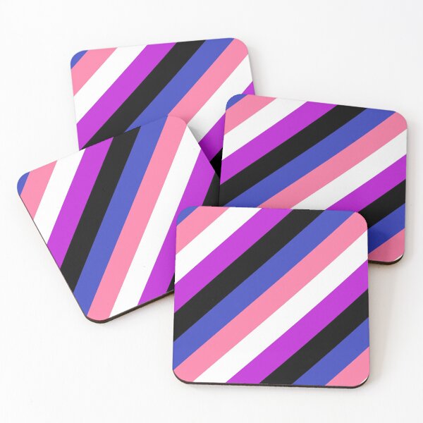 Item preview, Genderfluid Pride Flag Stripes designed and sold by Charley Zollinger.
