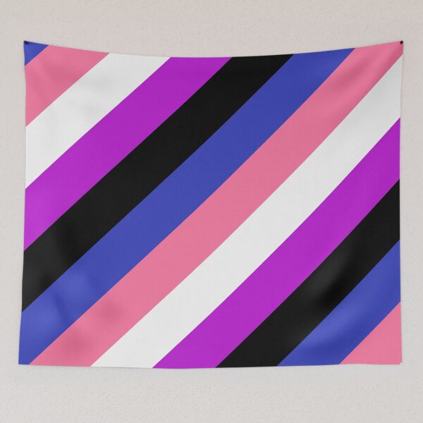 Item preview, Genderfluid Pride Flag Stripes designed and sold by Charley Zollinger.