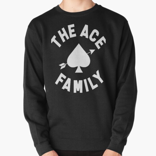 ace family pink hoodie