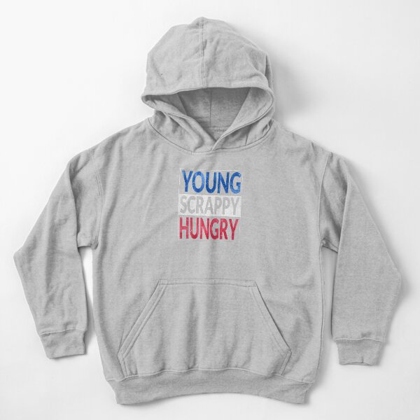 Young Scrappy Hungry Kids Pullover Hoodie