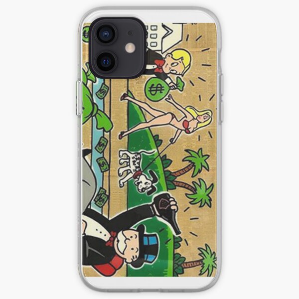 $ Monopoly Man $ Funda blanda para iPhone