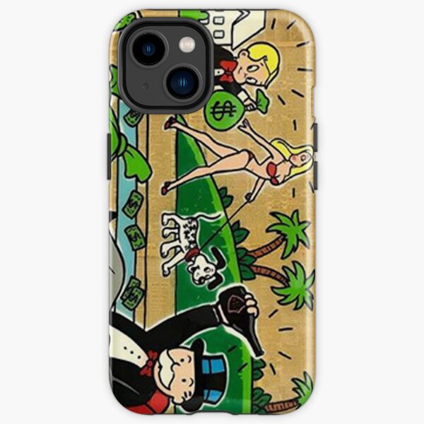 $ Monopoly Man $ Funda resistente para iPhone