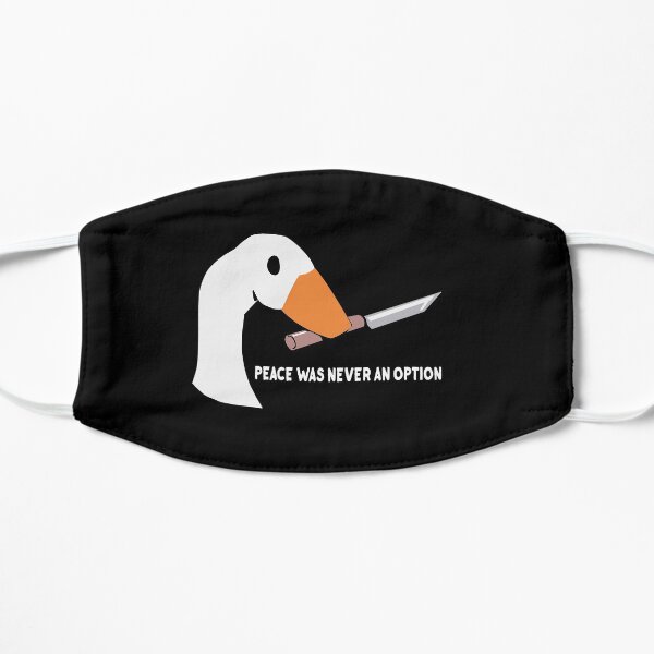 Peace Was Never an Option Flat Mask