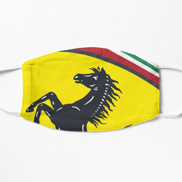 Prancing Horse Sports Car Emblem Mask