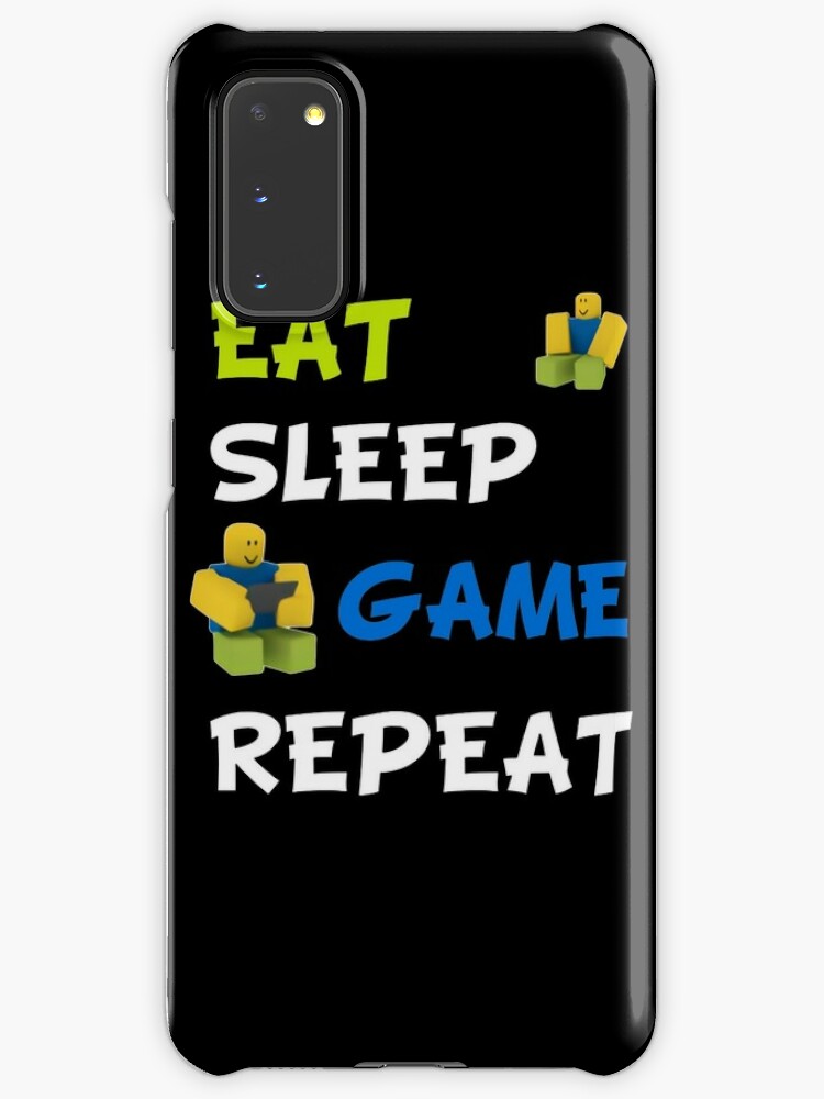 Roblox Eat Sleep Game Repeat Case Skin For Samsung Galaxy By Nice Tees Redbubble - oof roblox games ipad case skin by t shirt designs redbubble