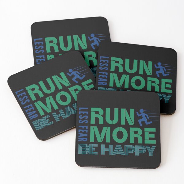 Item preview, Run More Be Happy Merch designed and sold by RunningNCoffee.
