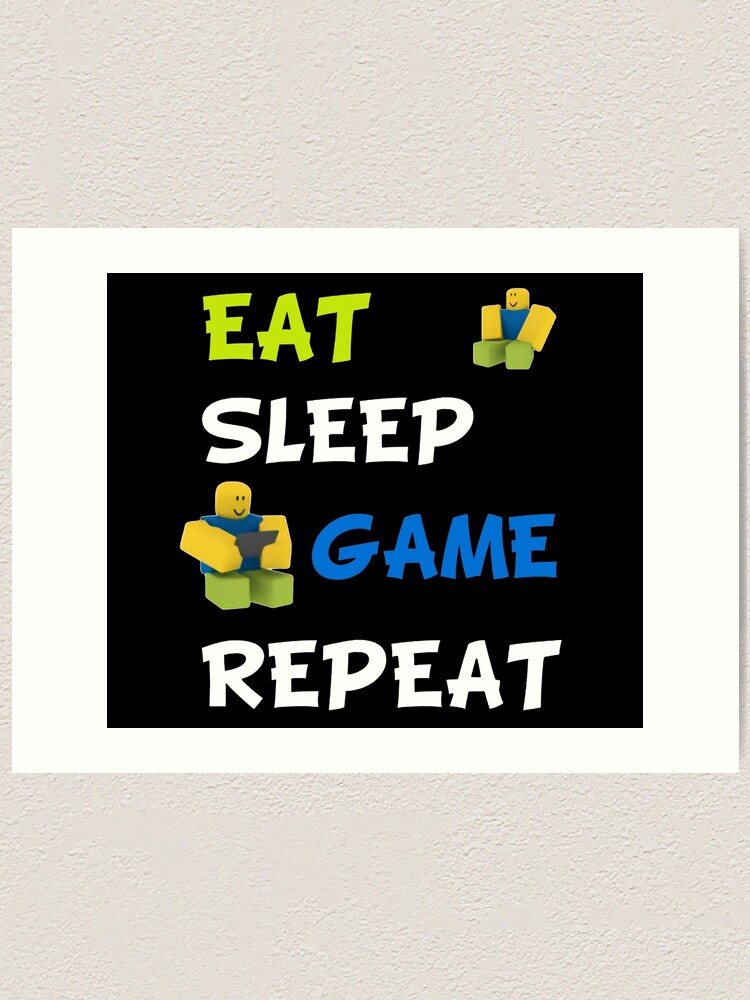 roblox game wall art redbubble