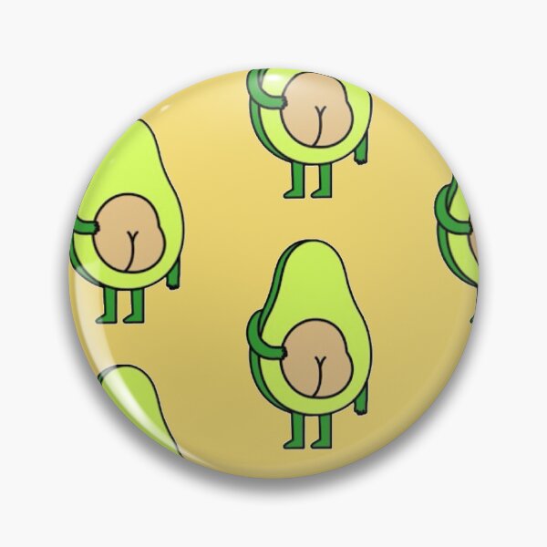 Item preview, Lindo, feliz, pequeño, kawaii, descarado, aguacate, patrón designed and sold by Robert  Townsend.