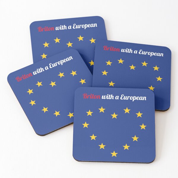 Item preview, Brit with a European heart - Brexit - back to the EU designed and sold by KiwiBrush.