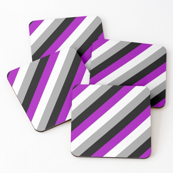 Item preview, Asexual Ace Pride Flag Stripes designed and sold by Charley Zollinger.