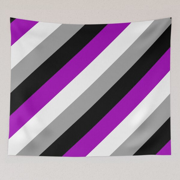 Item preview, Asexual Ace Pride Flag Stripes designed and sold by Charley Zollinger.