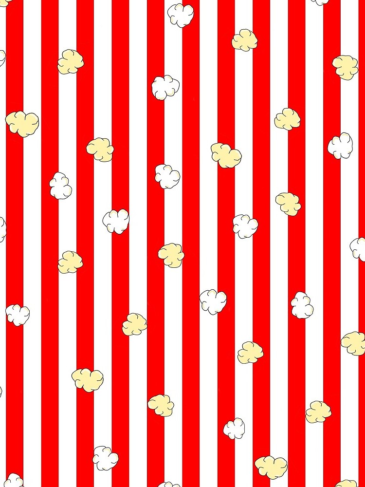 Popcorn Red Stripes by kathlesa