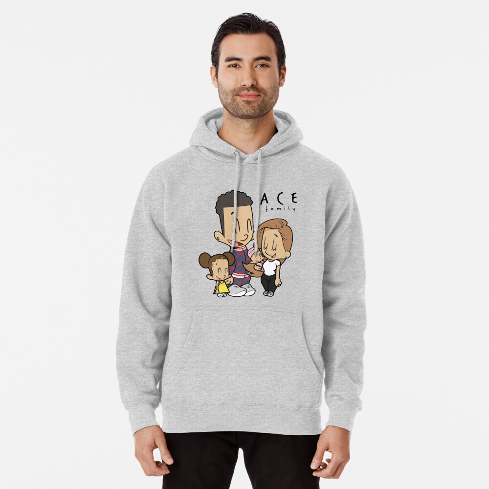 ace family merch hoodies