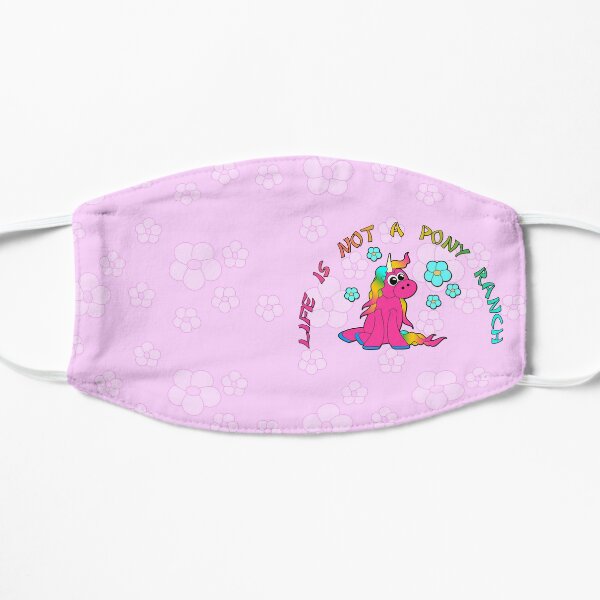 Life is not a pony farm - pink Mask
