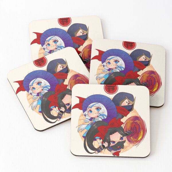 Item preview, Mobile Legends Hayabusa, Kagura and Hanabi designed and sold by Bunsarts.