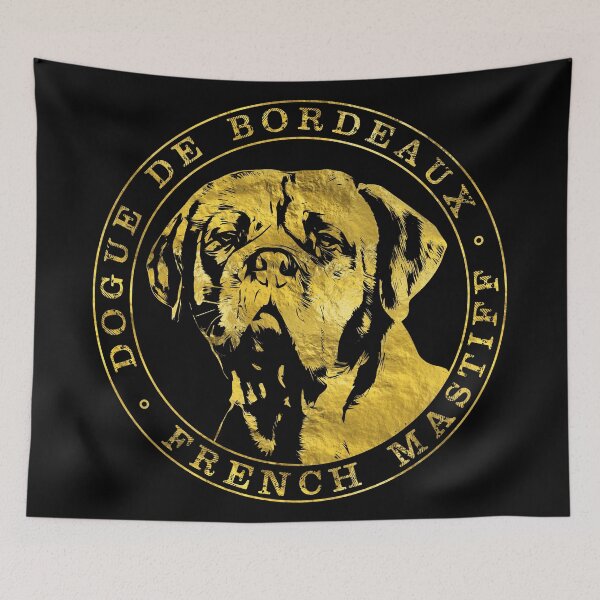 Item preview, Golden Dogue de Bordeaux - French Mastiff designed and sold by k9printart.