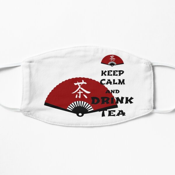 keep calm and drink tea - asia edition Mask