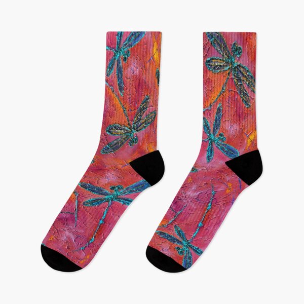 Item preview, Dragonfly Dance Hot Fuchsia designed and sold by lyndseyart.