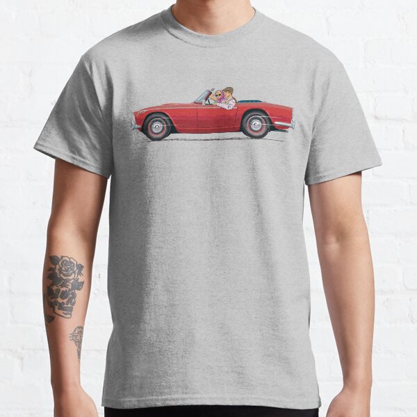 Damson Red Triumph TR4a Classic T-Shirt