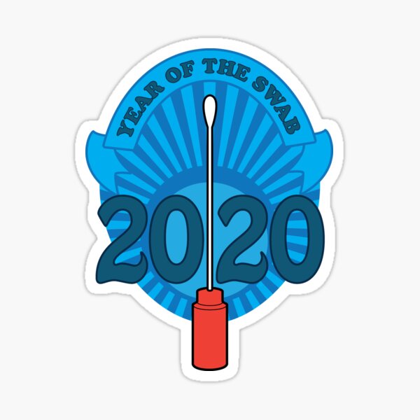 Item preview, 2020. Year of the Swab. designed and sold by Huhnerdieb Apparel.