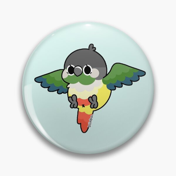 Item preview, Flying Conure - Yellow-Sided Green Cheek designed and sold by blirbos.