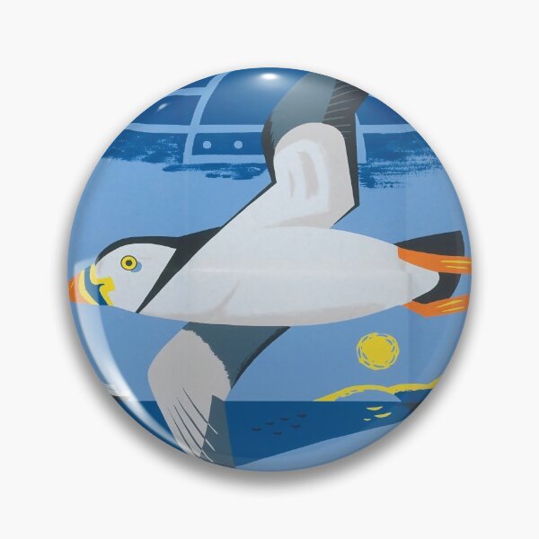 Artikelvorschau, Orkney and Shetland vintage travel poster entworfen und verkauft von stickart-marek.