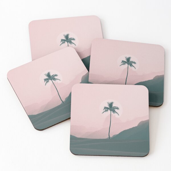 Item preview, pink minimalist tree designed and sold by Trigonal-art.