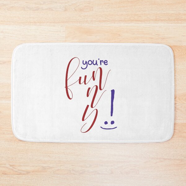 Item preview, Red Navy You Are Funny Typography Script designed and sold by ankka.