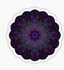 Fractal Mandala Sticker