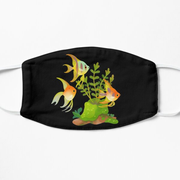 Fresh water fish and plants - Angelfish Flat Mask