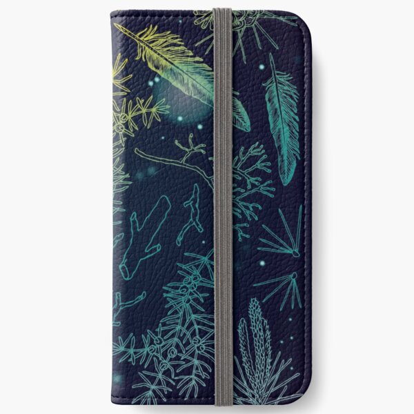 wild forest things iPhone Wallet