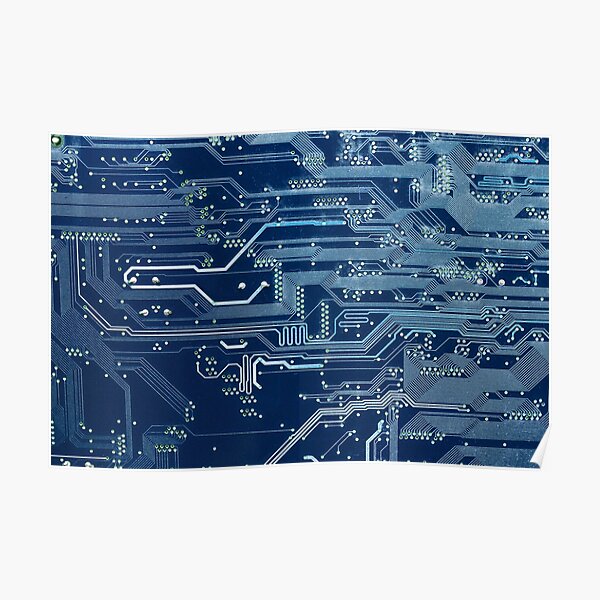 Electronic circuit board Poster