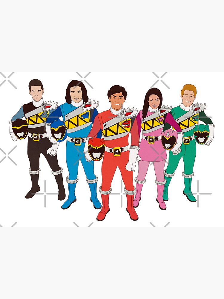 Power rangers Dino charge team by MimieTrouvetou