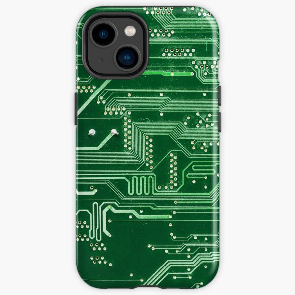 Cyberpunk 2077 Circuit Board iPhone 12 Mini Case by PCB ART moeco