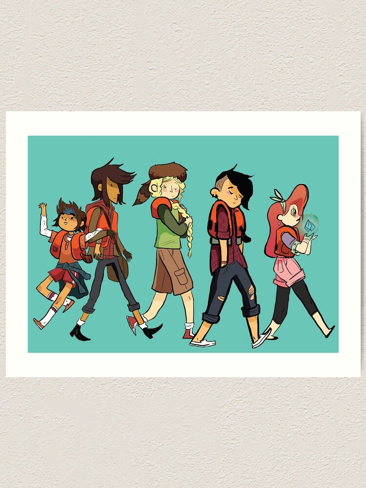 "Lumberjanes" Art Print for Sale by theloneblonde Redbubble